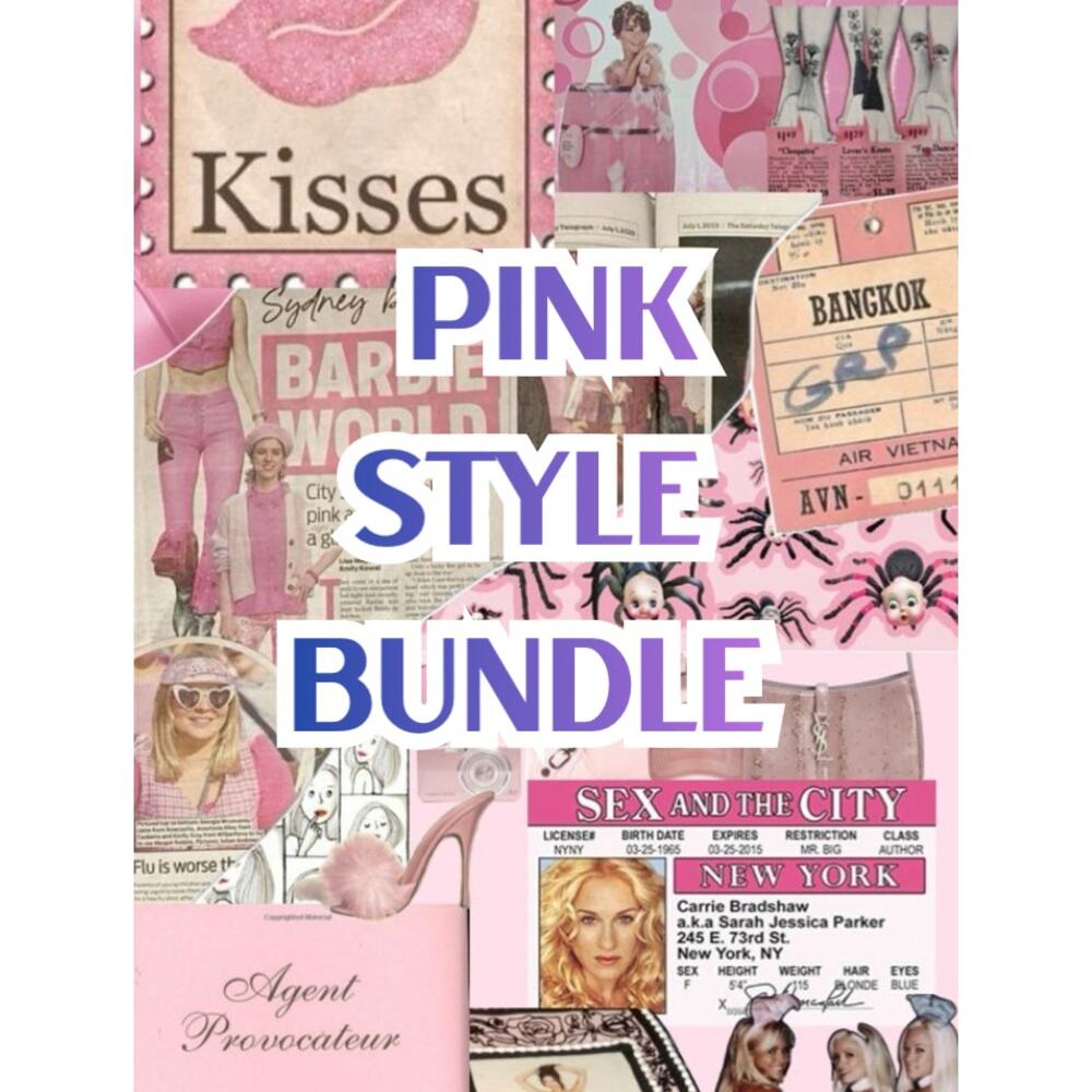 Pink Assorted Style Bundle